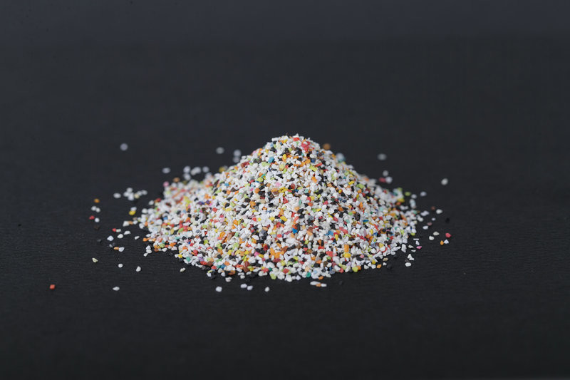 Resina fenolica termoplastica di brillamento della sabbia della silice della resina di media della perla di plastica